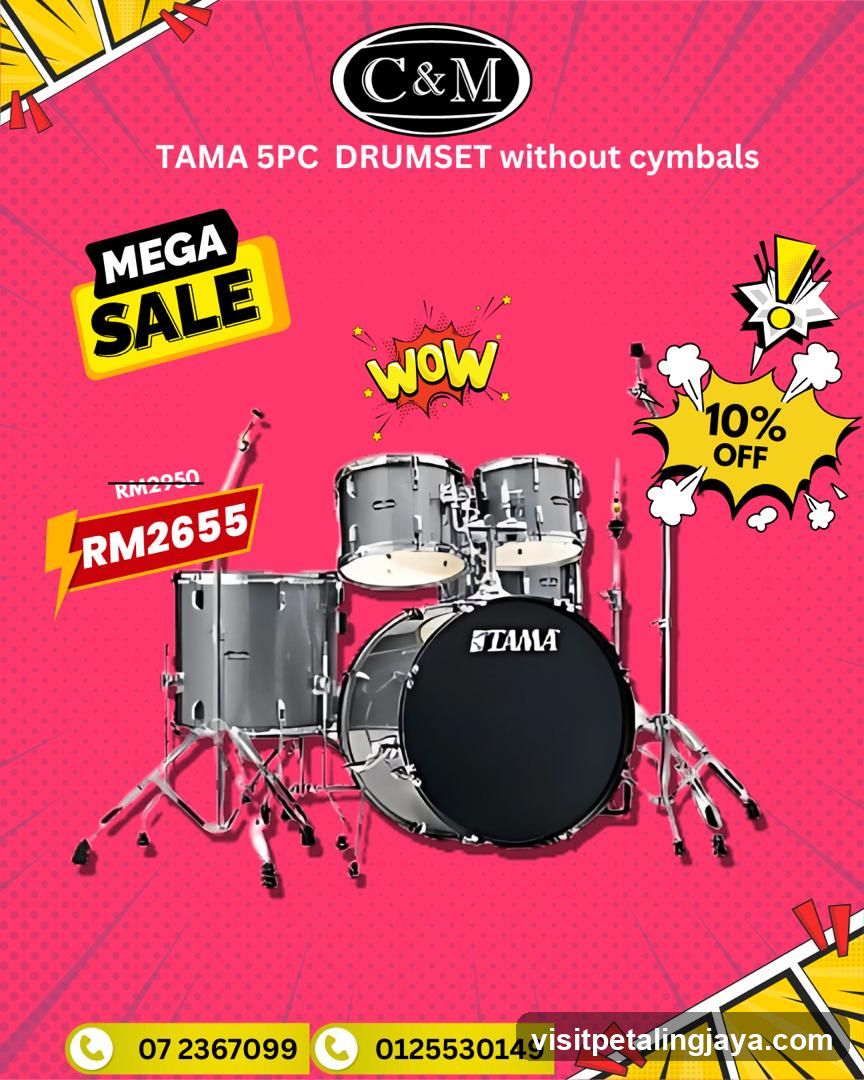 TAMA 5PC Drumset Sale
