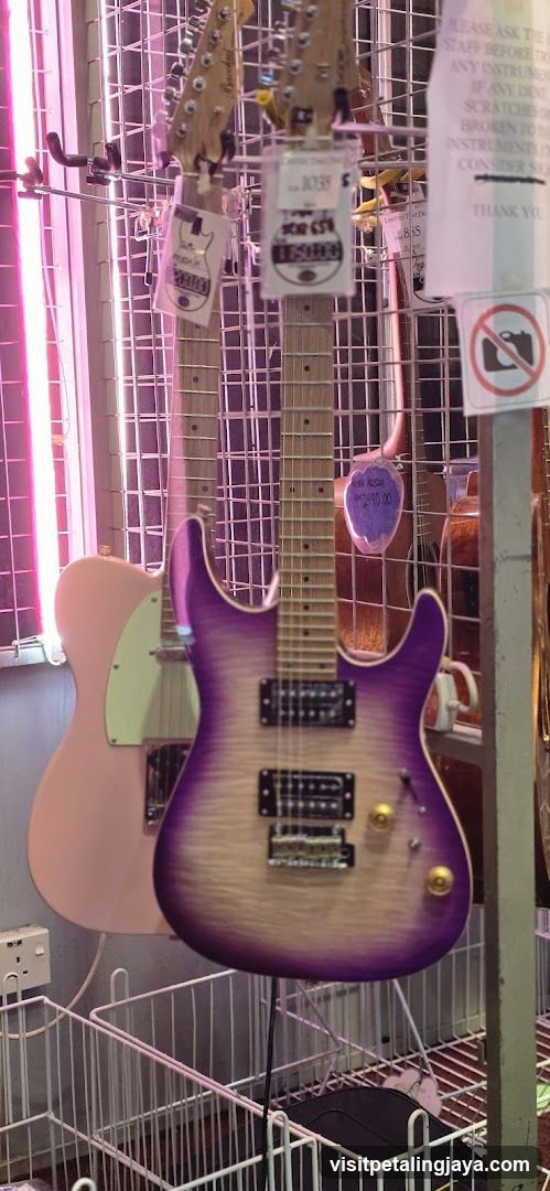 Guitars on Display