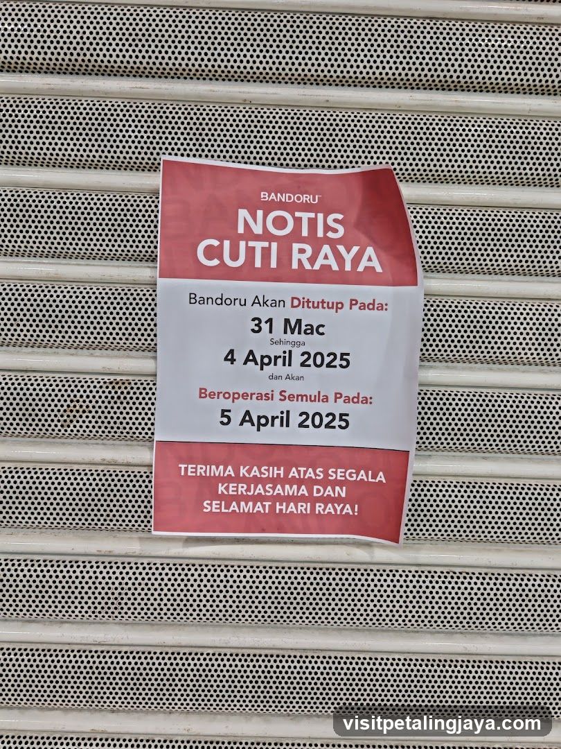 Holiday Notice