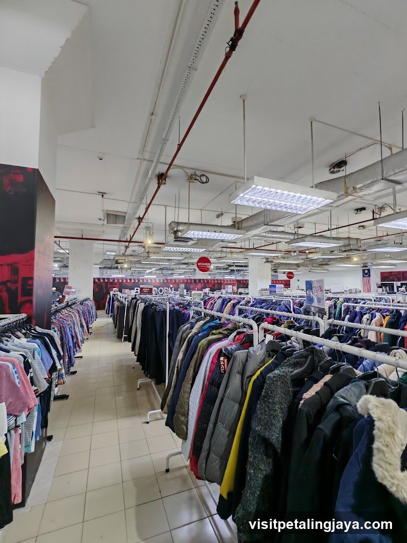 Clothing store interior