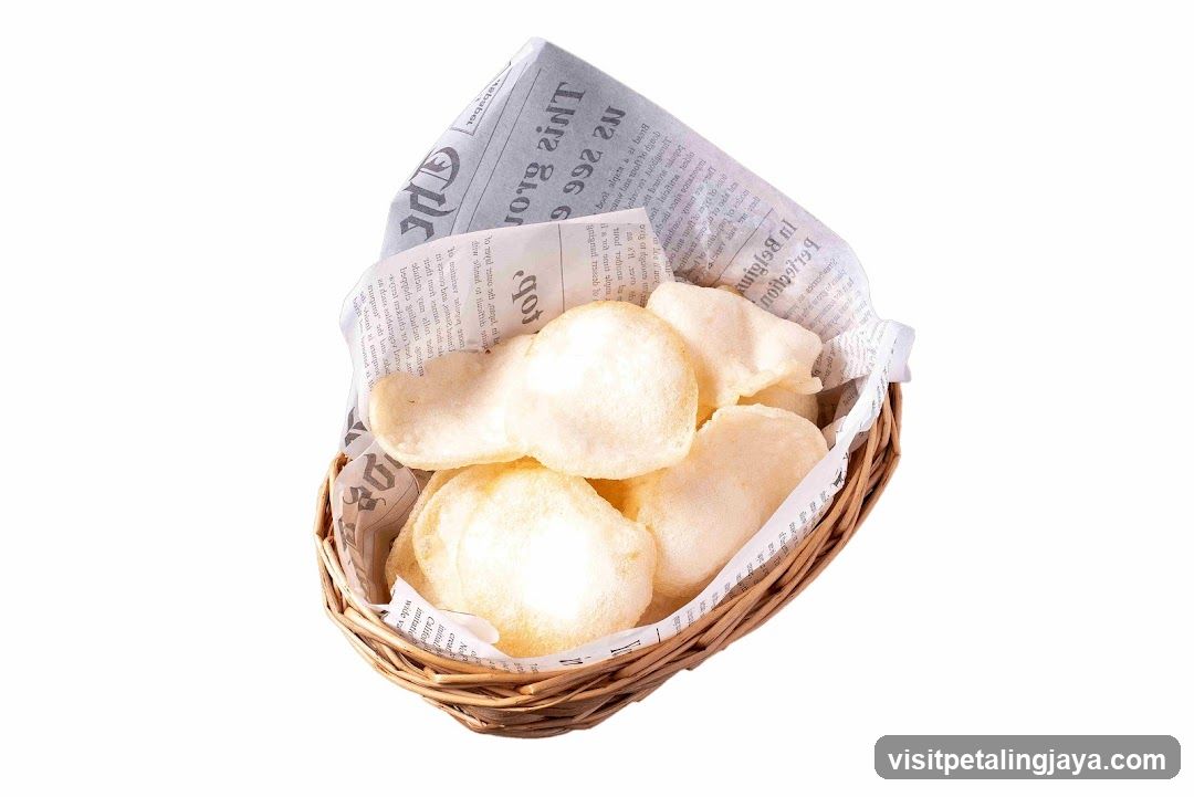Basket of Prawn Crackers