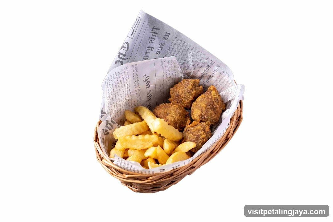 Basket of Fried Food