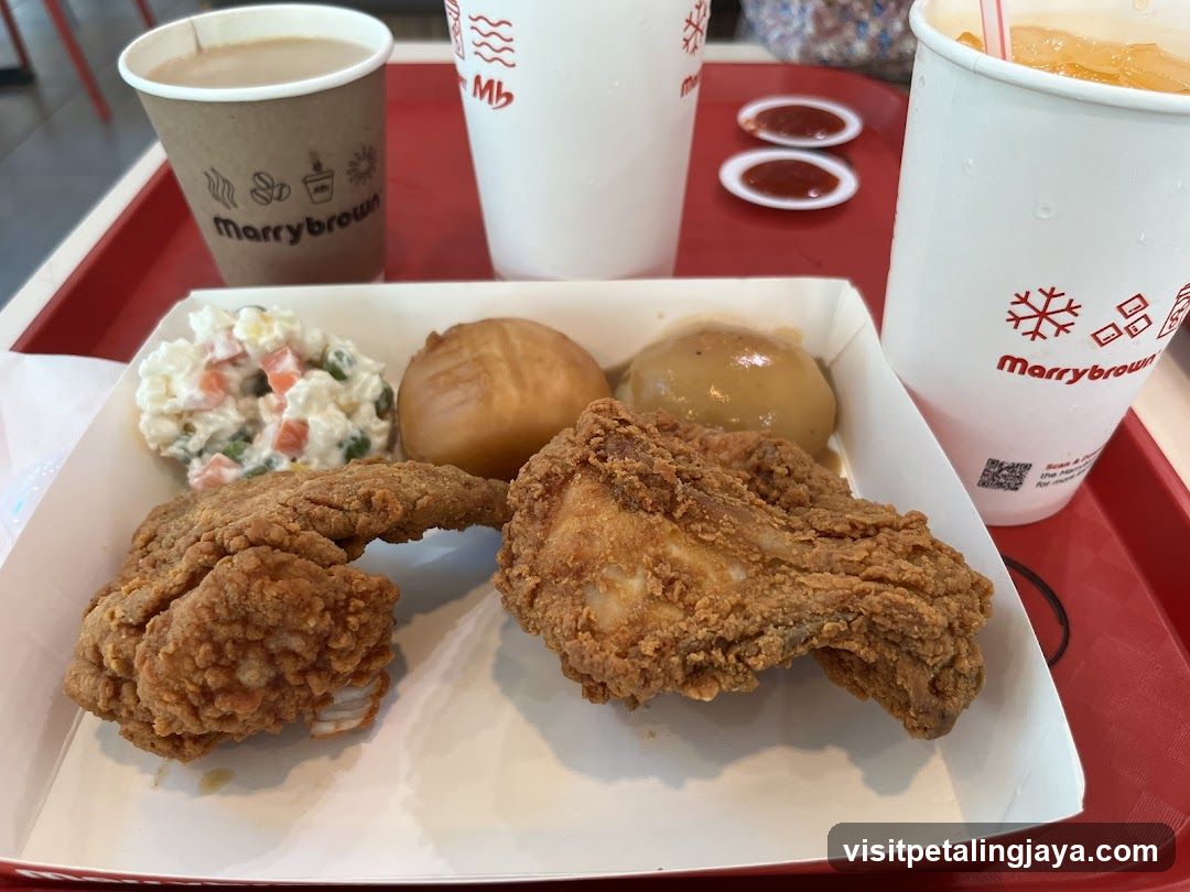 Marrybrown Fried Chicken Meal