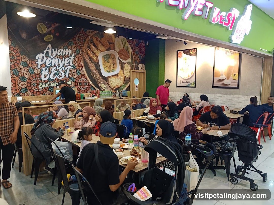 Restaurant Interior with Diners