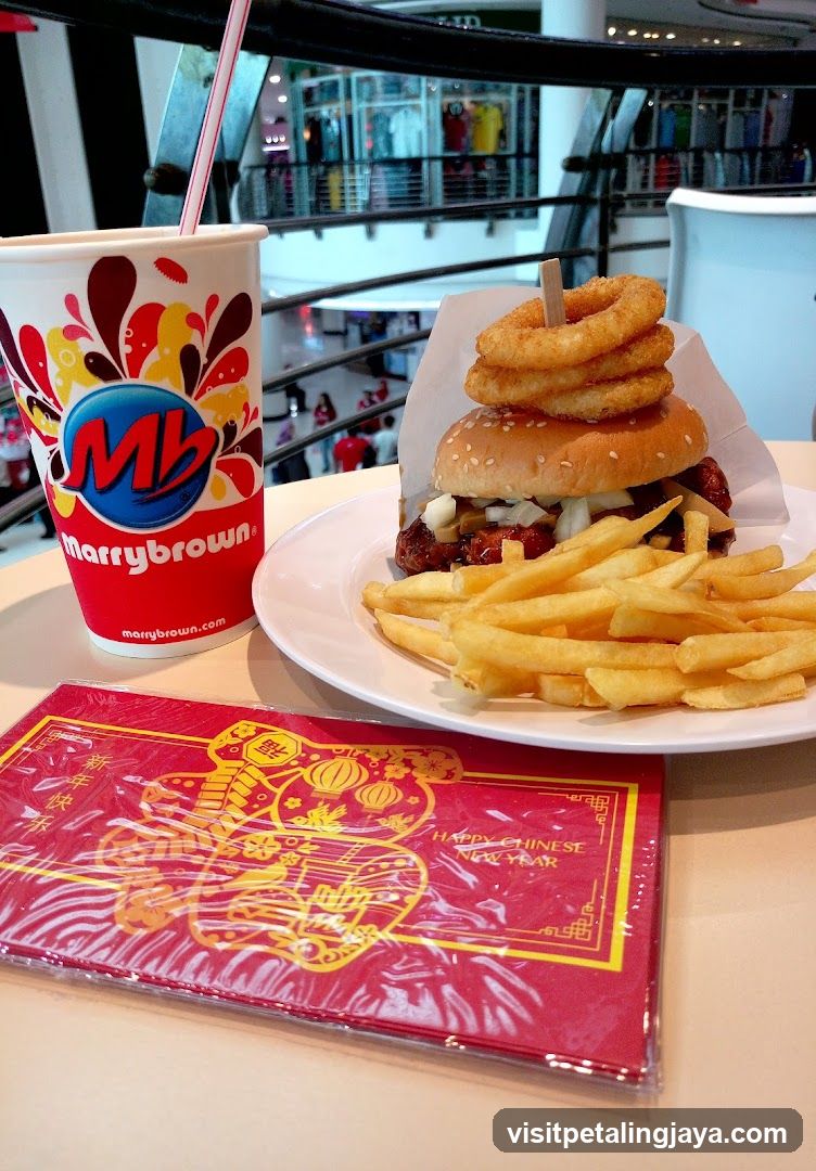 Marrybrown Burger Meal