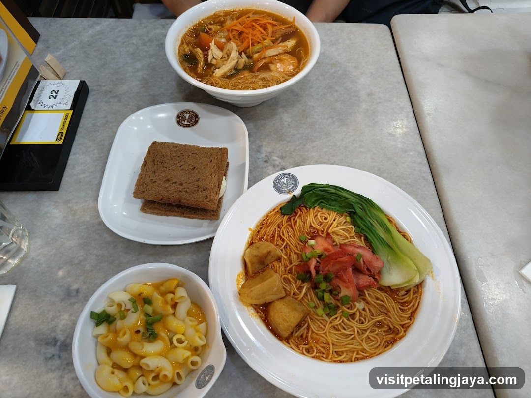 Table with food