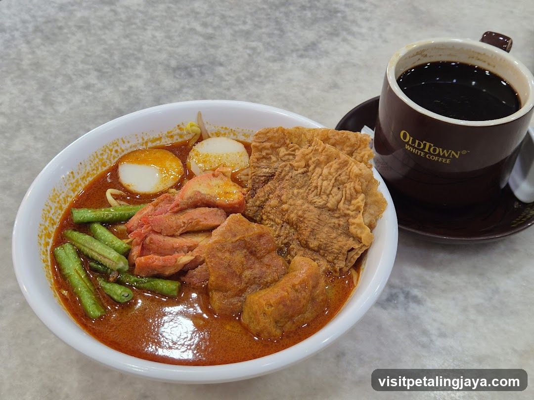 Curry Noodles and Coffee
