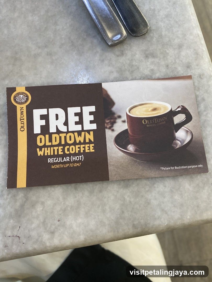 OldTown White Coffee Voucher