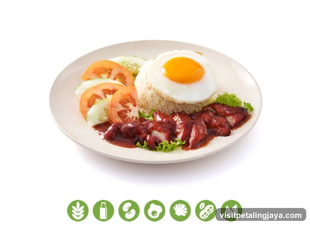 Char Siu Rice with Fried Egg