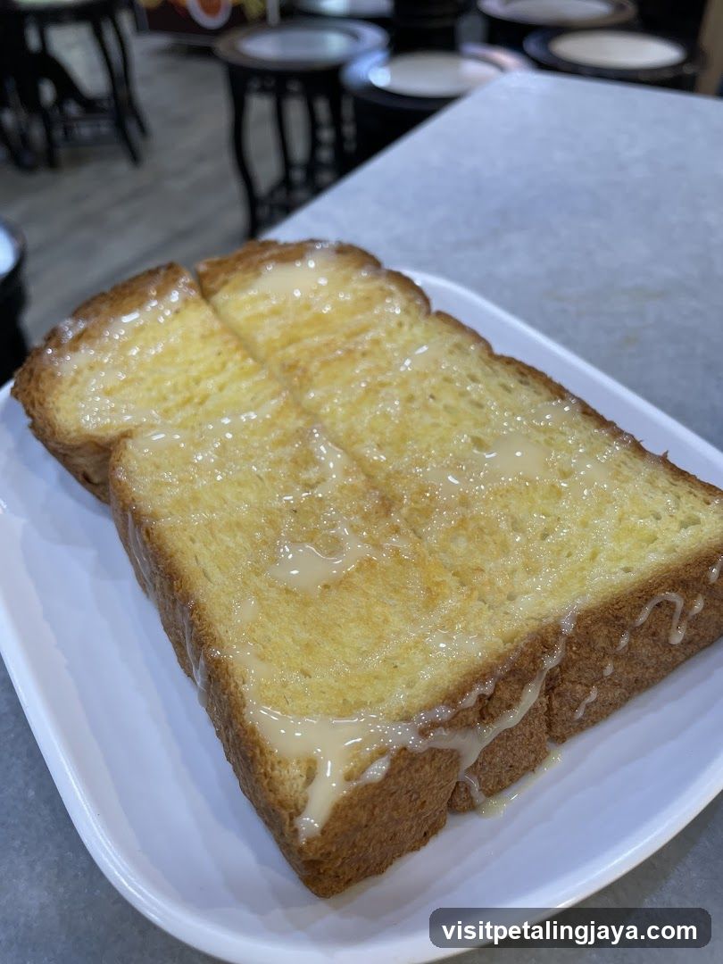 Toast with Condensed Milk