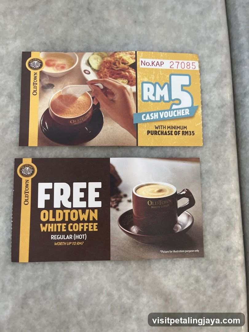OldTown White Coffee Vouchers