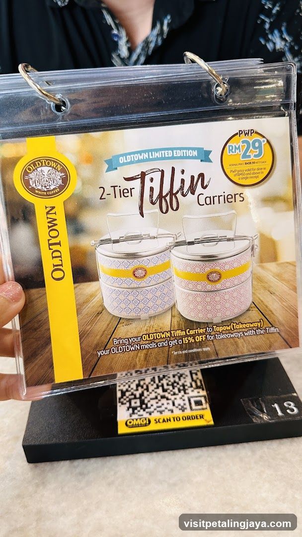 Oldtown Limited Edition 2-Tier Tiffin Carriers