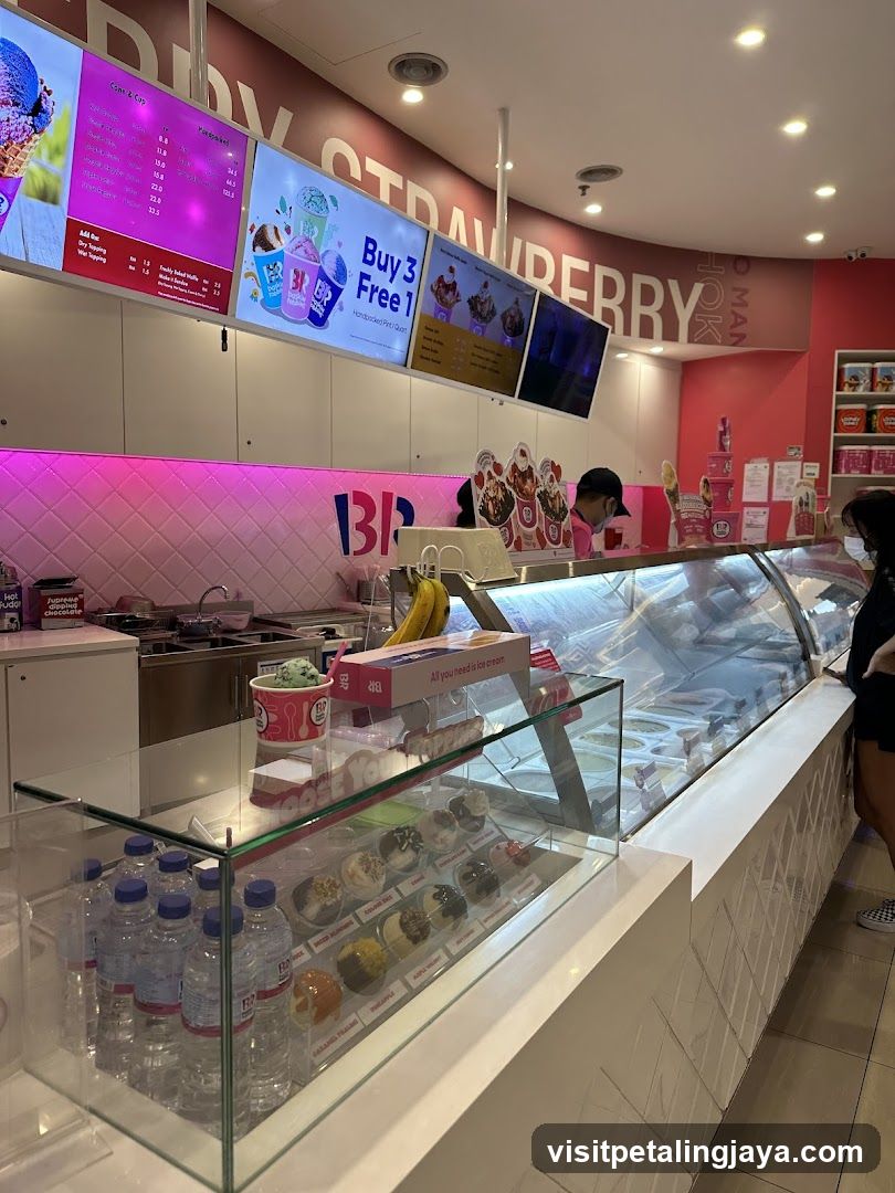 Ice Cream Shop Counter