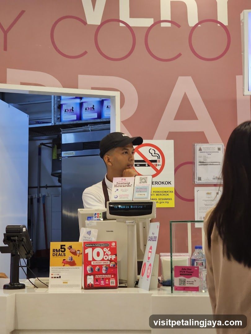 Ice Cream Shop Counter