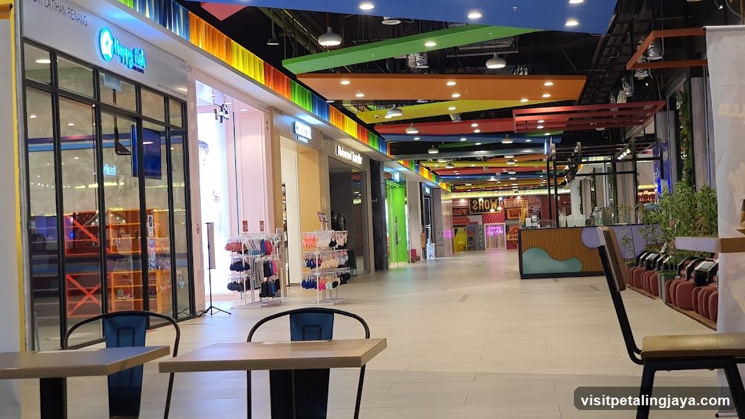 Indoor Shopping Mall Corridor