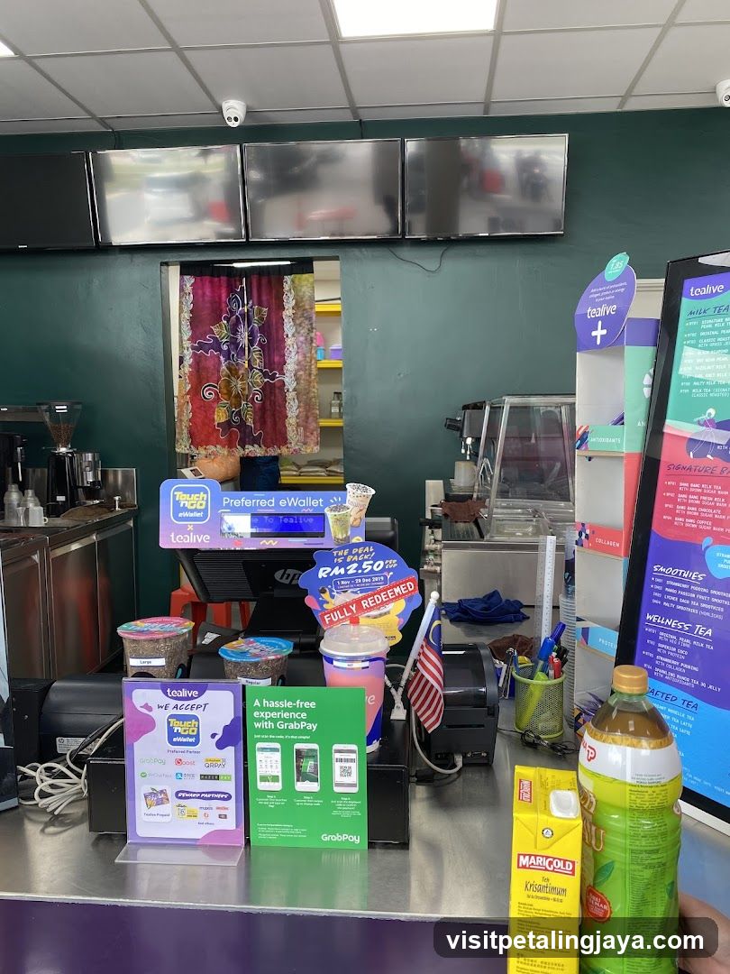Tealive Counter