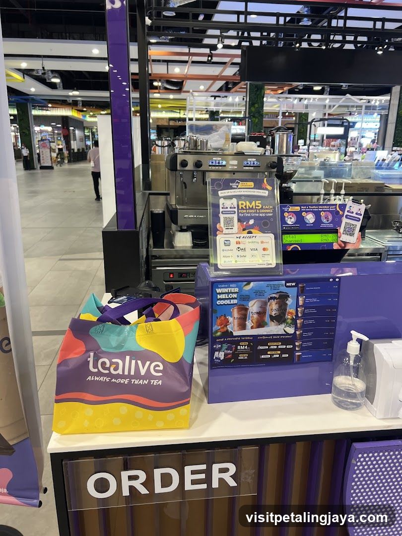 Tealive Order Counter