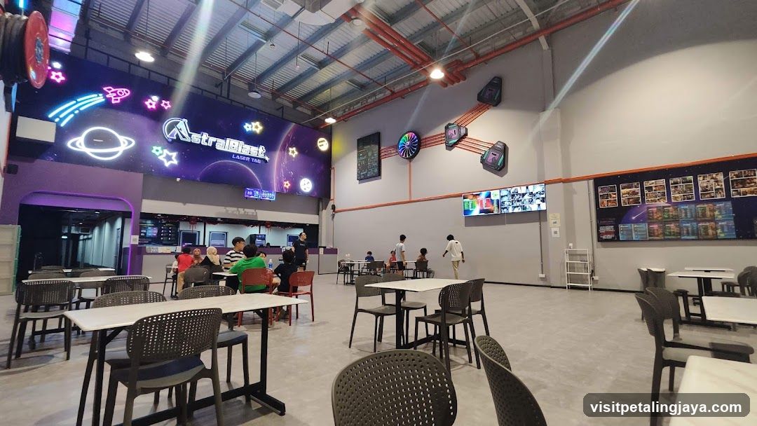 AstralBlast Laser Tag Interior