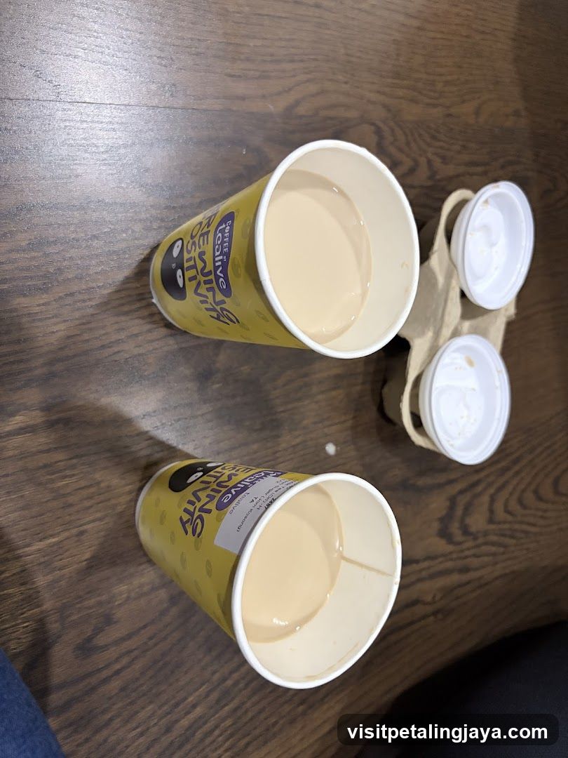 Two cups of coffee