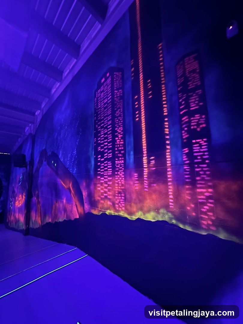 Neon City Mural