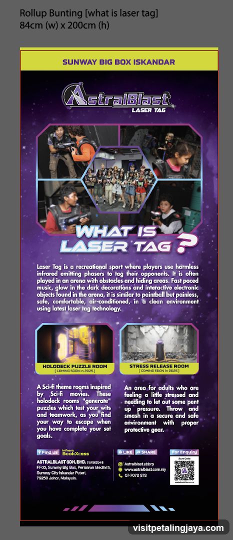 AstralBlast Laser Tag Bunting