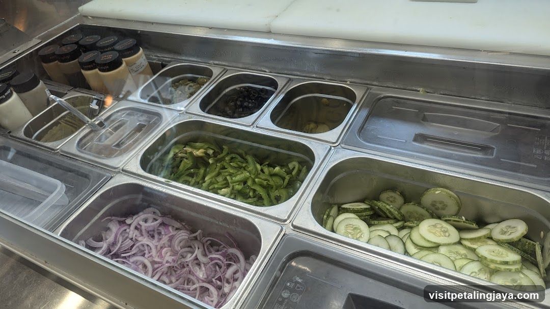 Sandwich Toppings Display