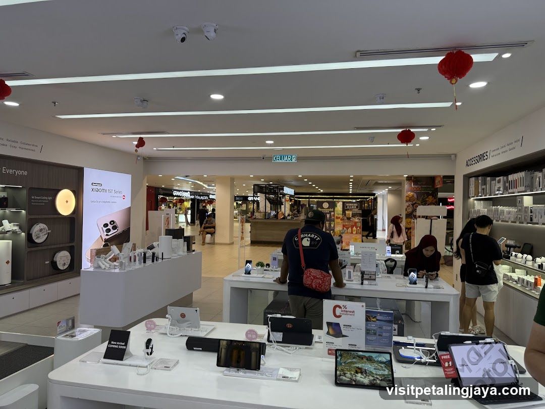Electronics Store Interior