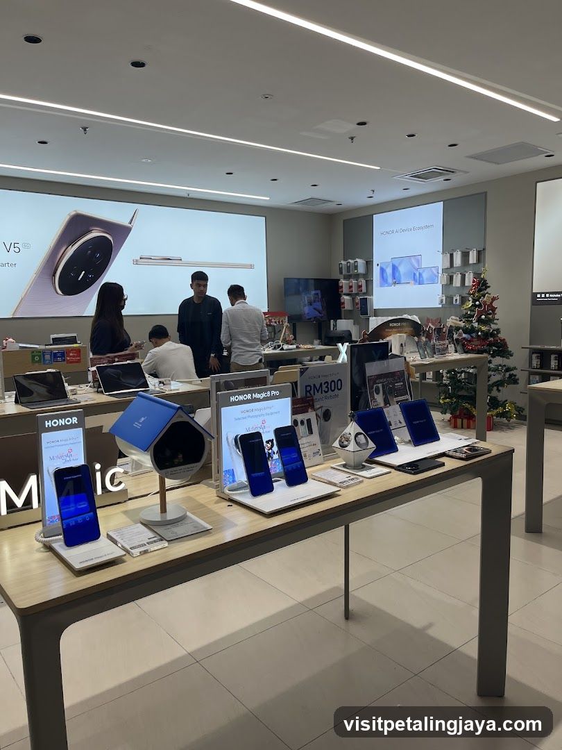 Electronics Store Display