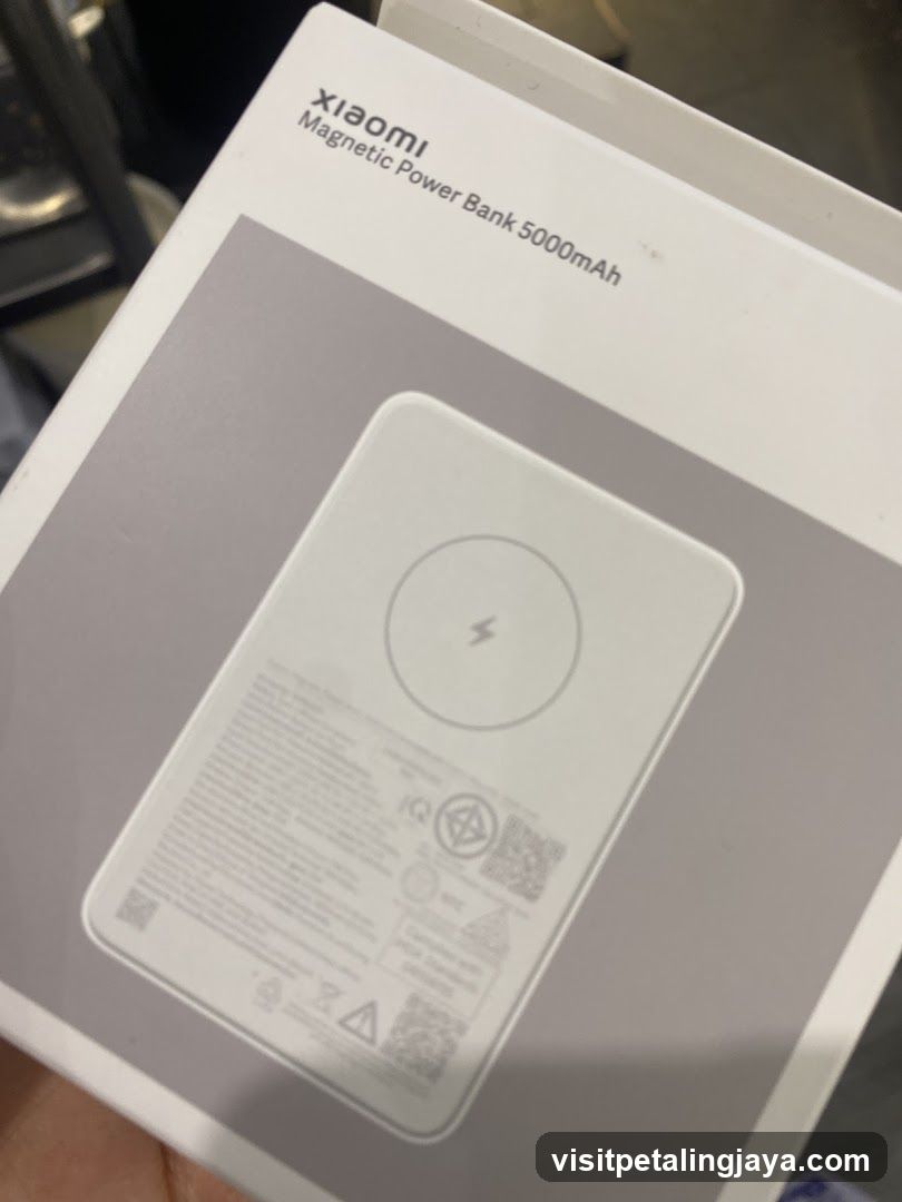 Xiaomi Magnetic Power Bank 5000mAh Box