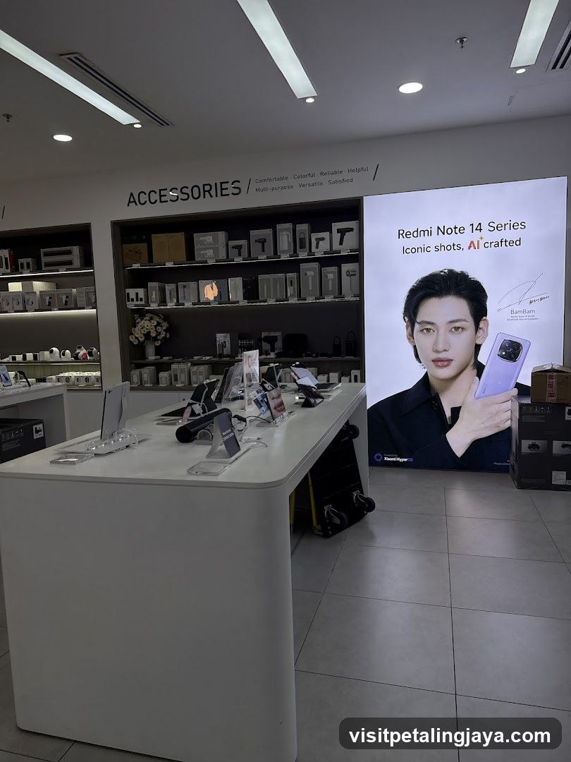 Xiaomi Accessories Store Display