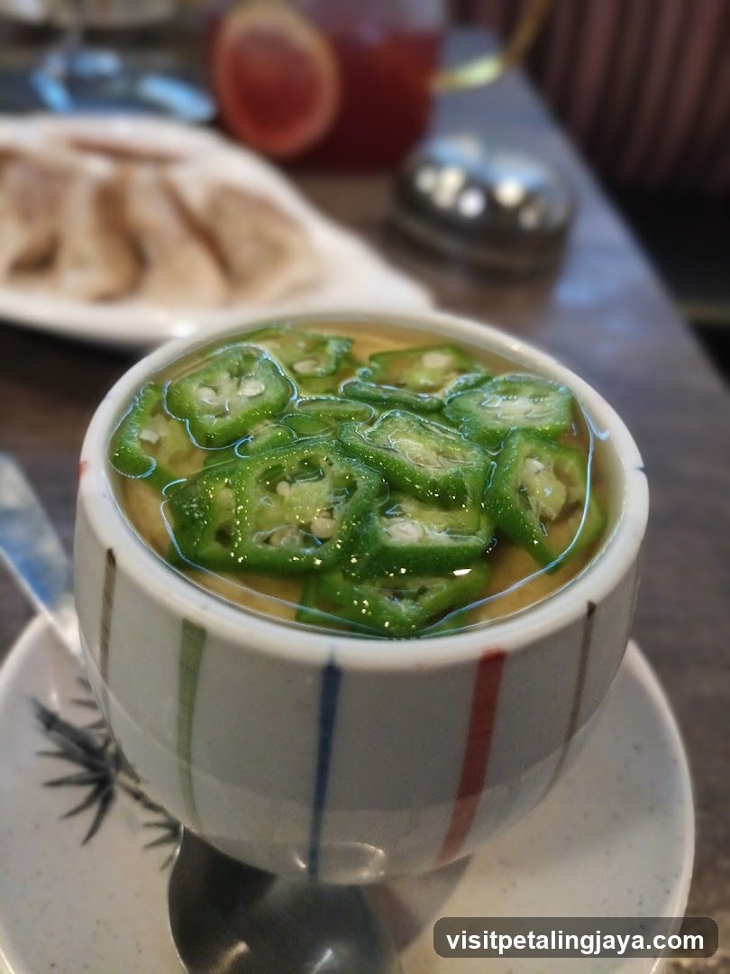 Steamed Dish with Okra