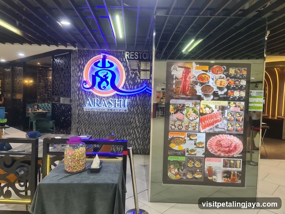 Arashi Shabu-Shabu Restaurant Entrance