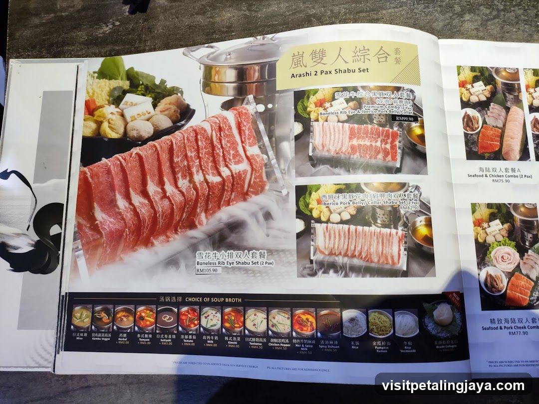 Arashi 2 Pax Shabu Set