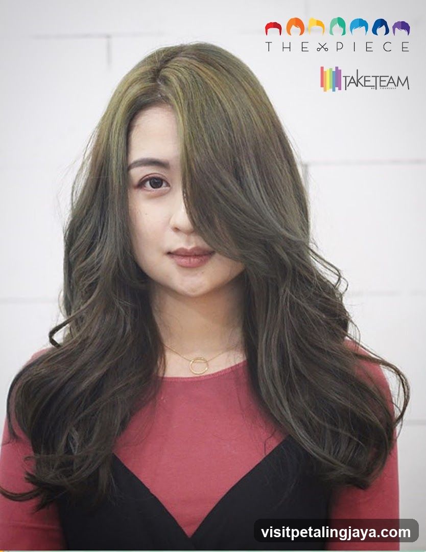 Woman with styled hair