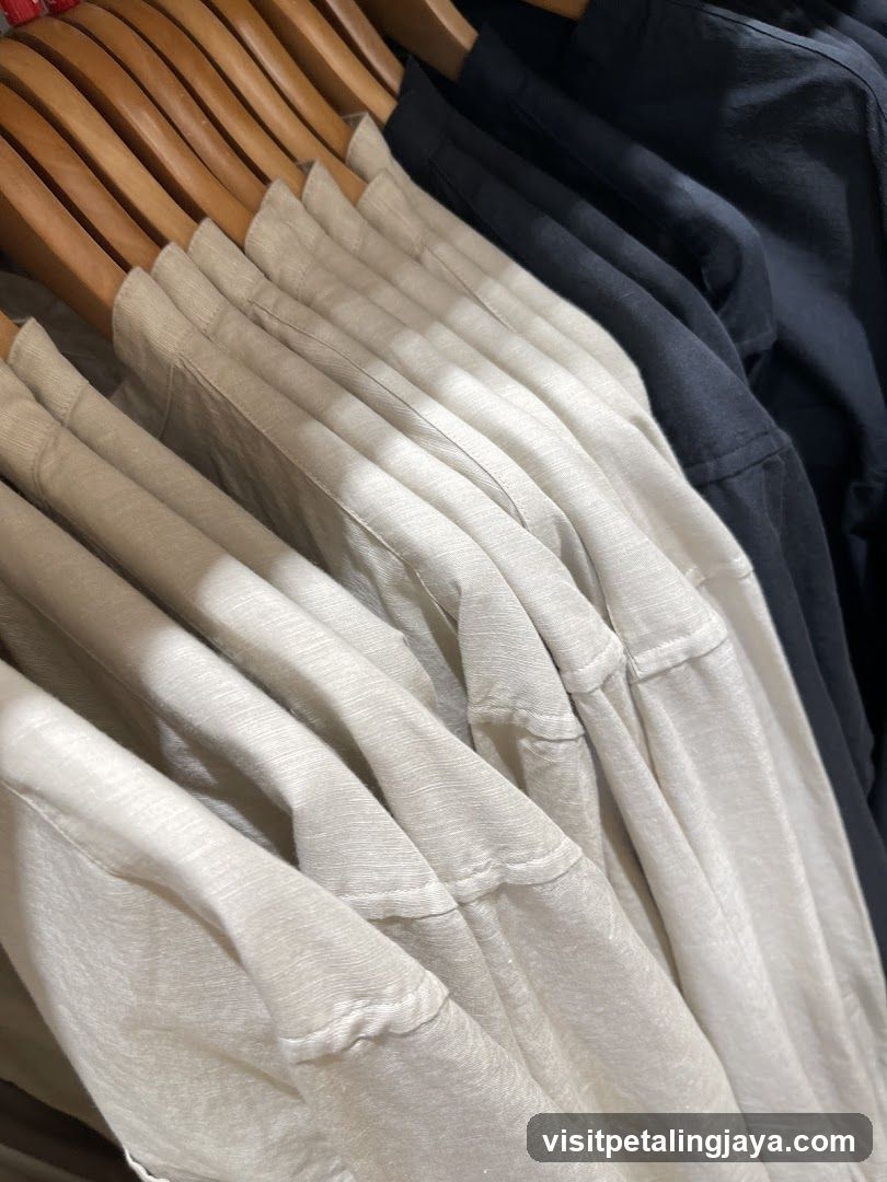 Clothing on Hangers