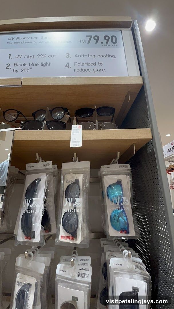 UV Protection Sunglasses Display