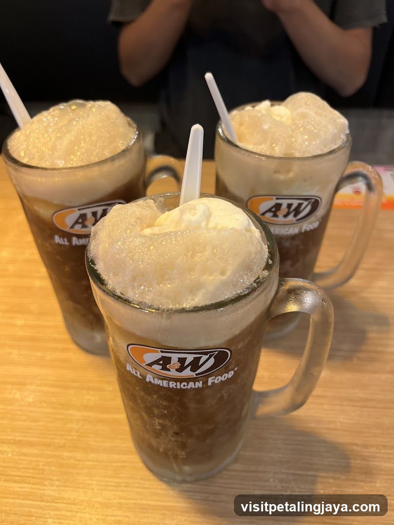 A&W Root Beer Floats
