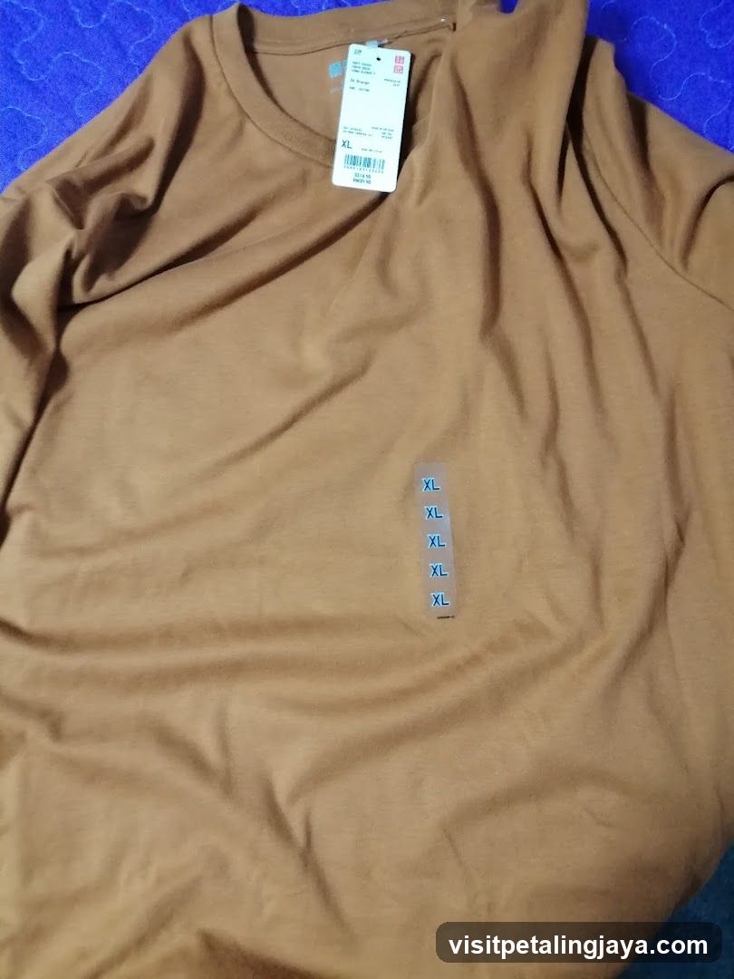 Brown T-shirt with tags