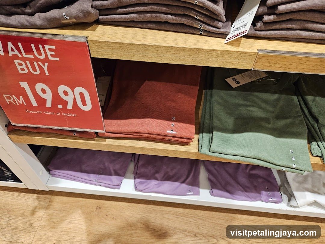 Clothing Sale Display