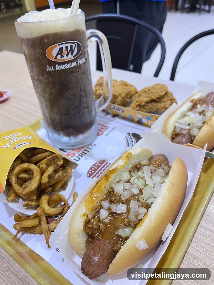 A&W meal
