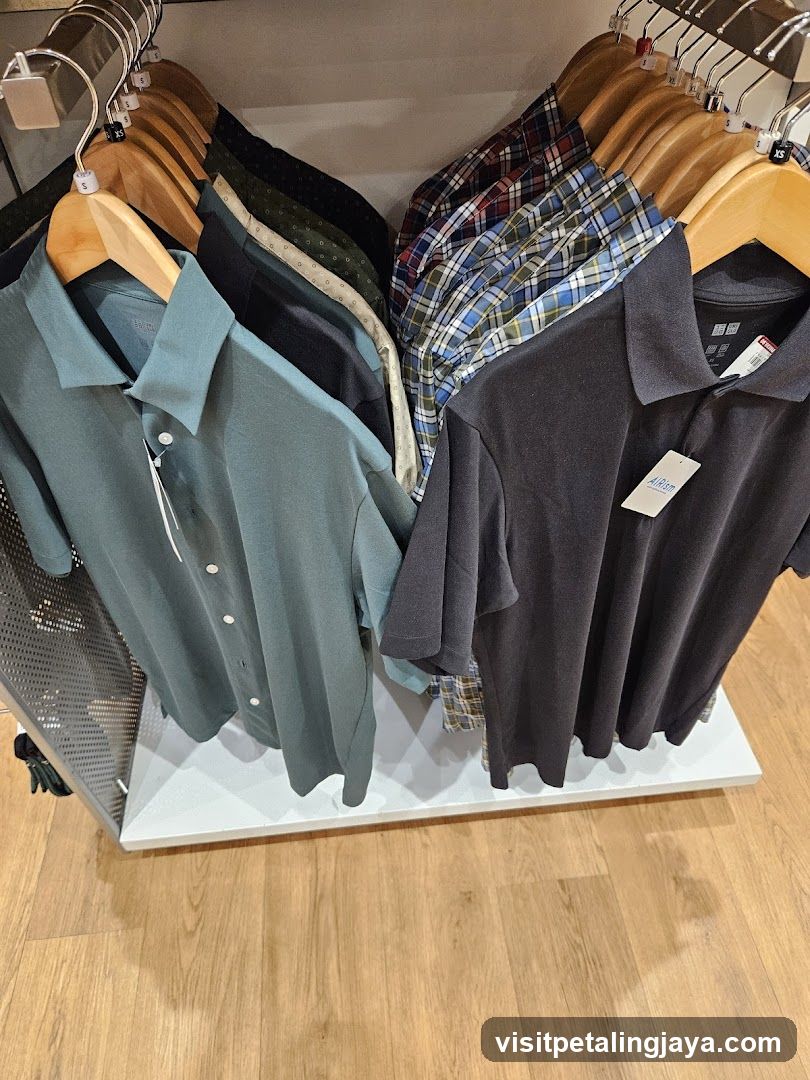 Men's Polo Shirts and Button-Down Shirts