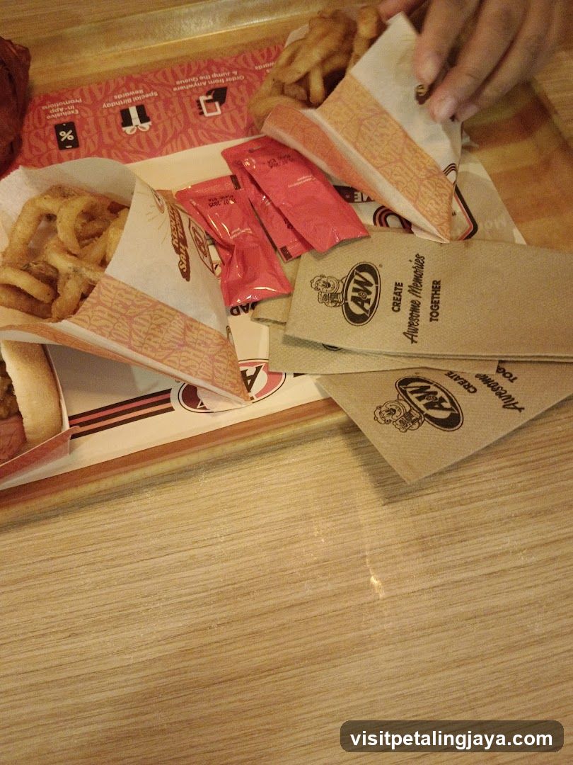 A&W Food Tray