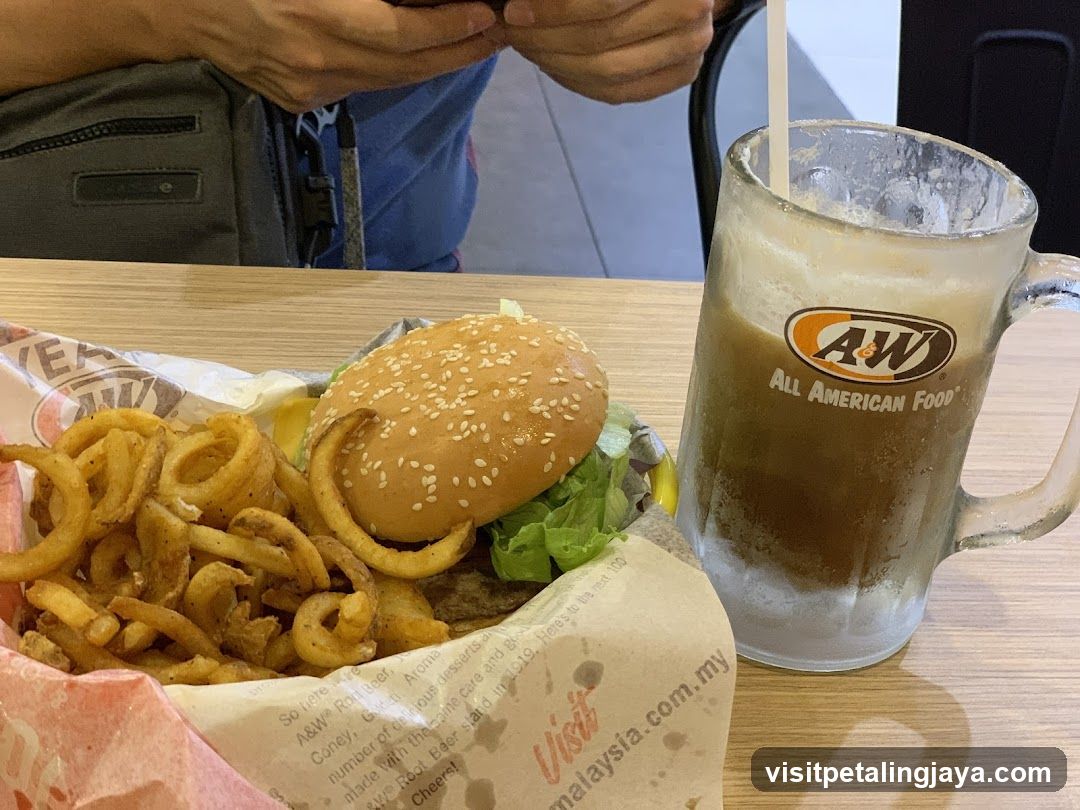 A&W Burger and Root Beer