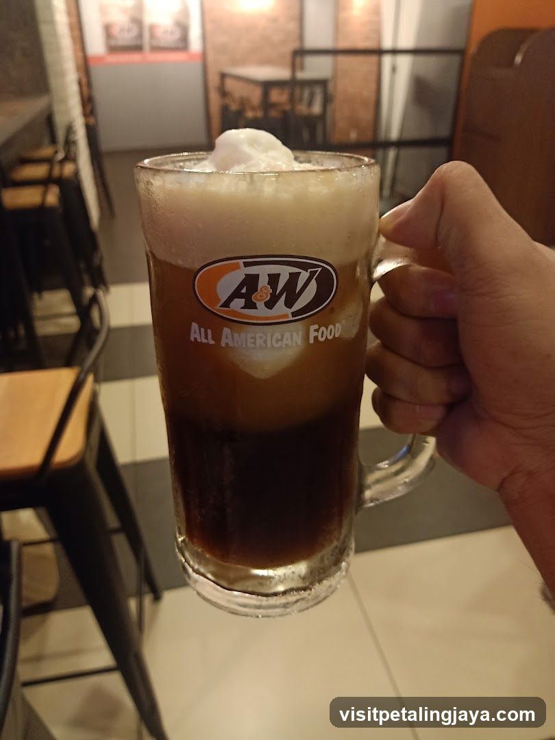 A&W Root Beer Float
