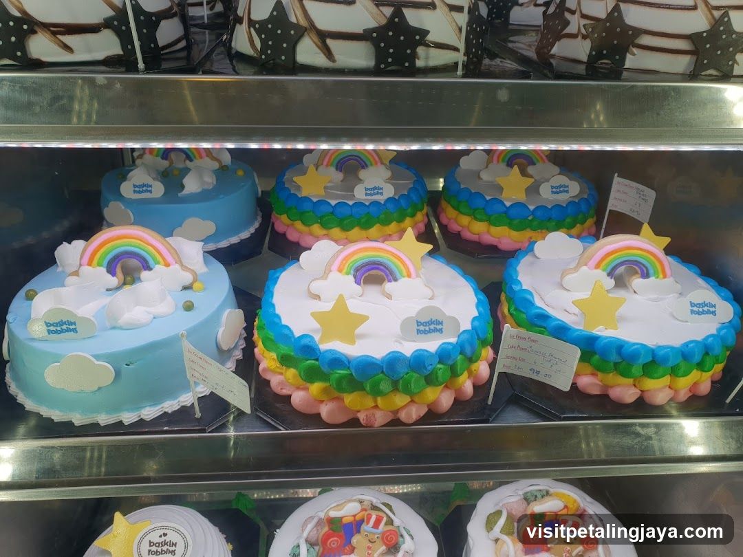 Rainbow Cakes