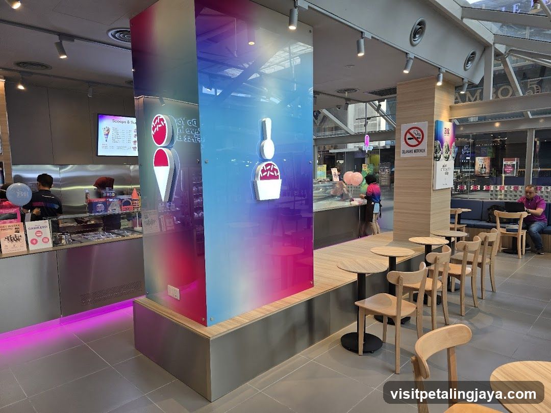 Ice Cream Shop Interior