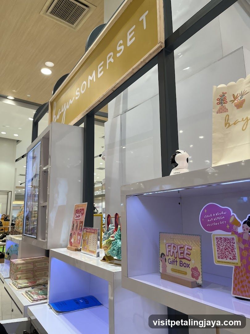 Store Display with Promotional Signage