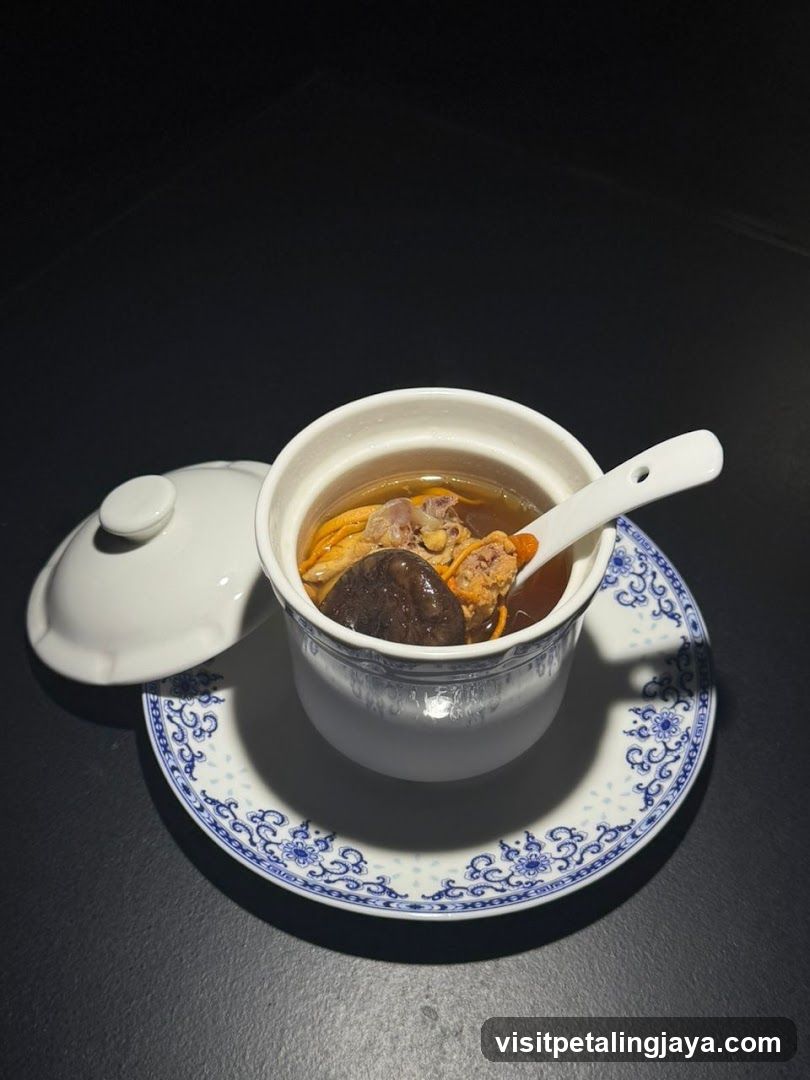 Chicken Soup with Mushrooms