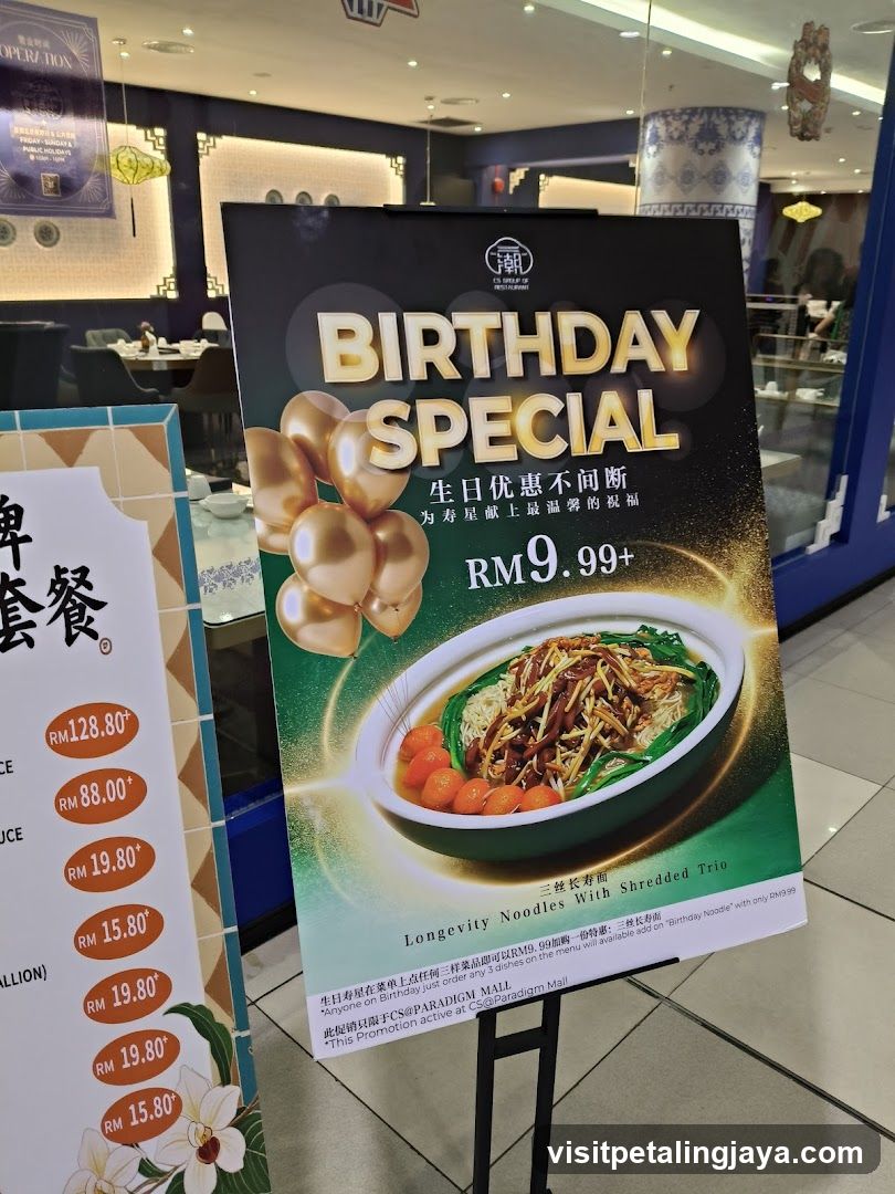 Birthday Special Promotion