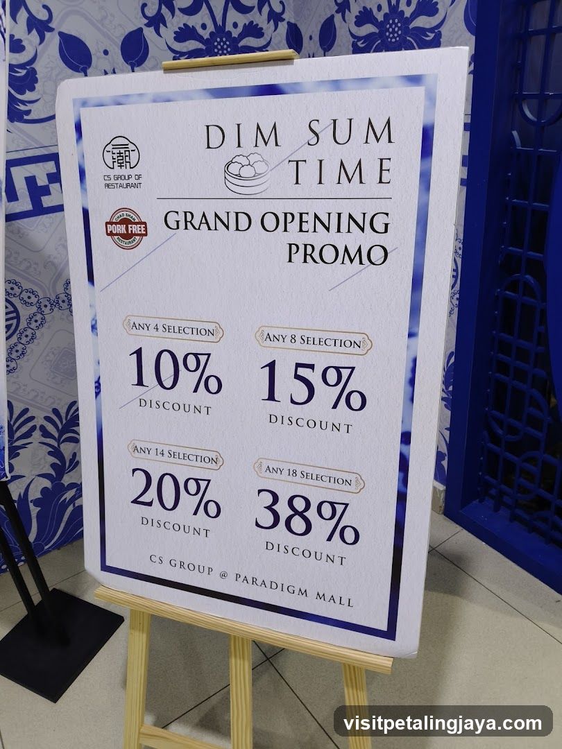 Dim Sum Time Grand Opening Promo